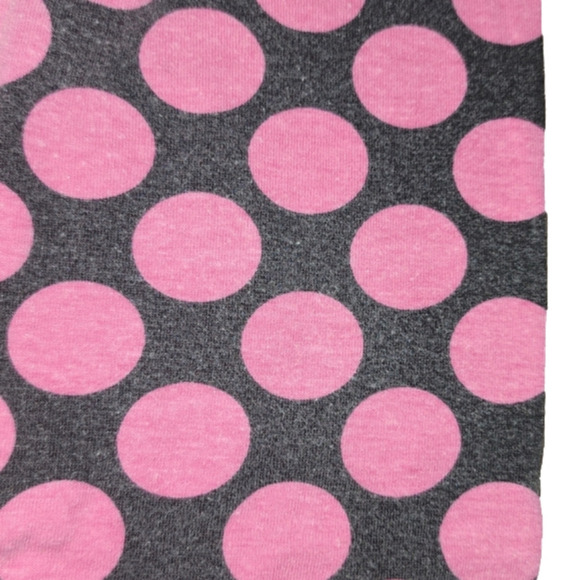 DISNEY Black and Pink Polka-Dot Leggings - Picture 3 of 3